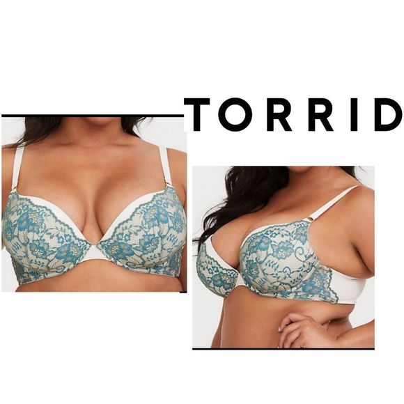 torrid Other - Torrid white bra with blue lace